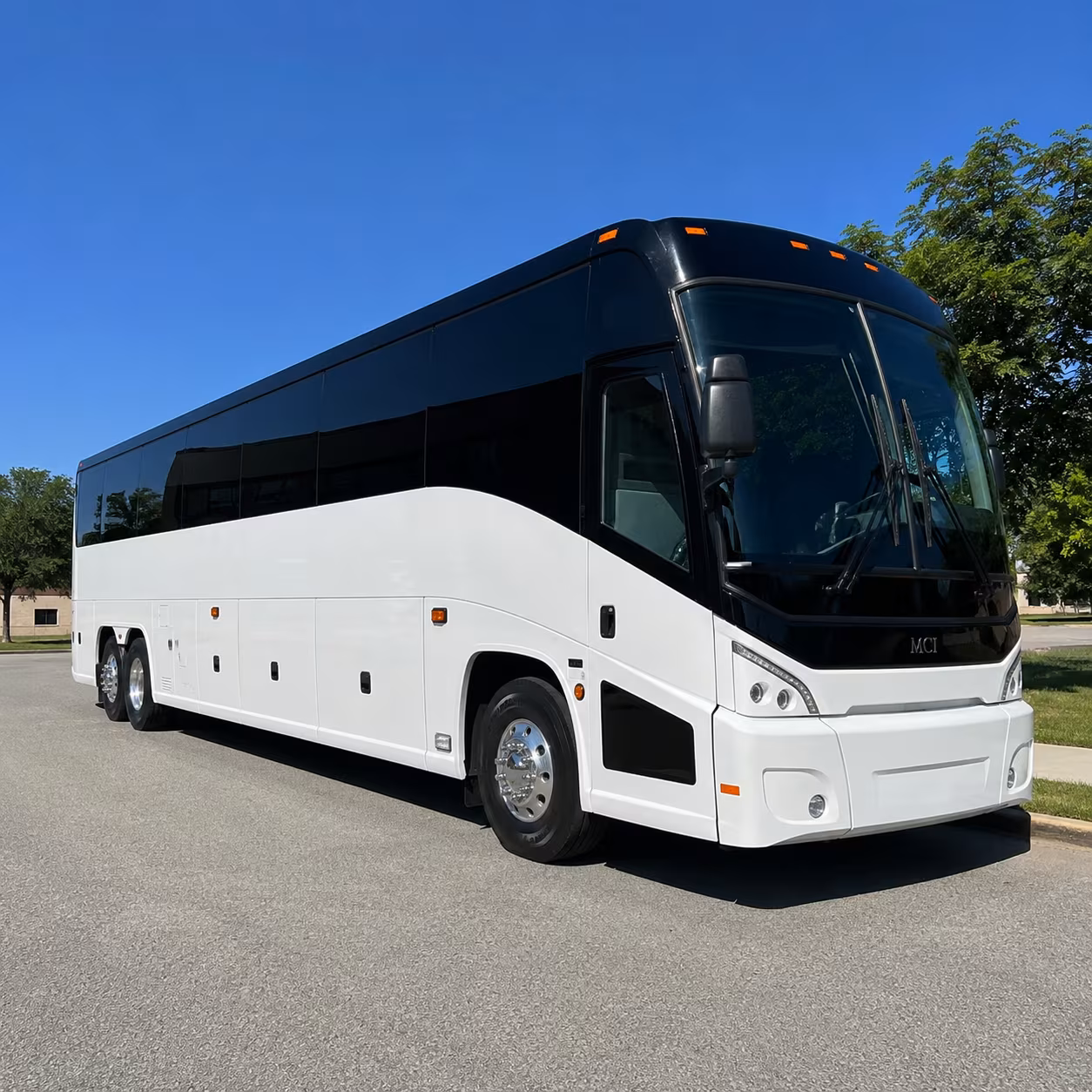 denton 40 passenger charter bus