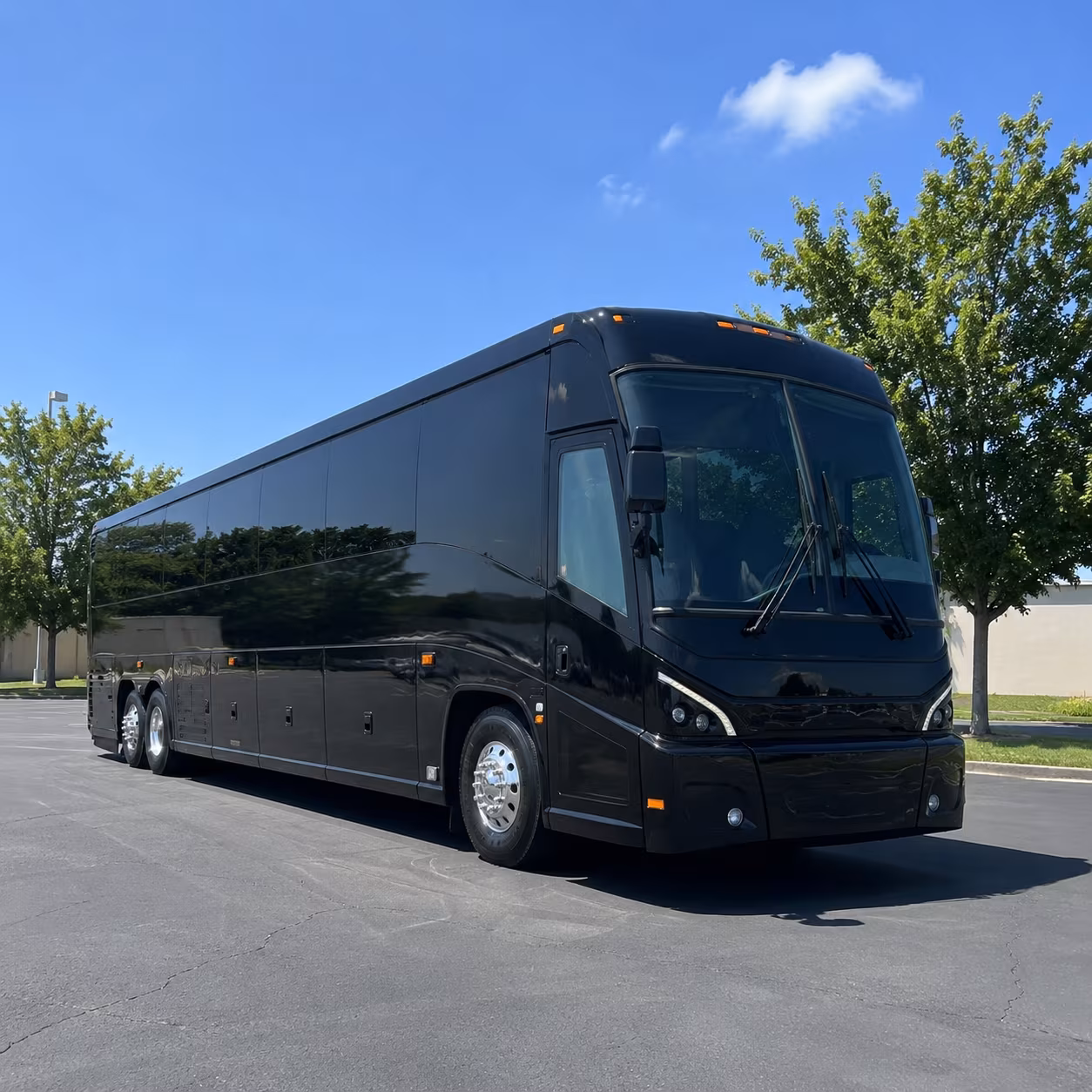 denton 56 passenger charter bus