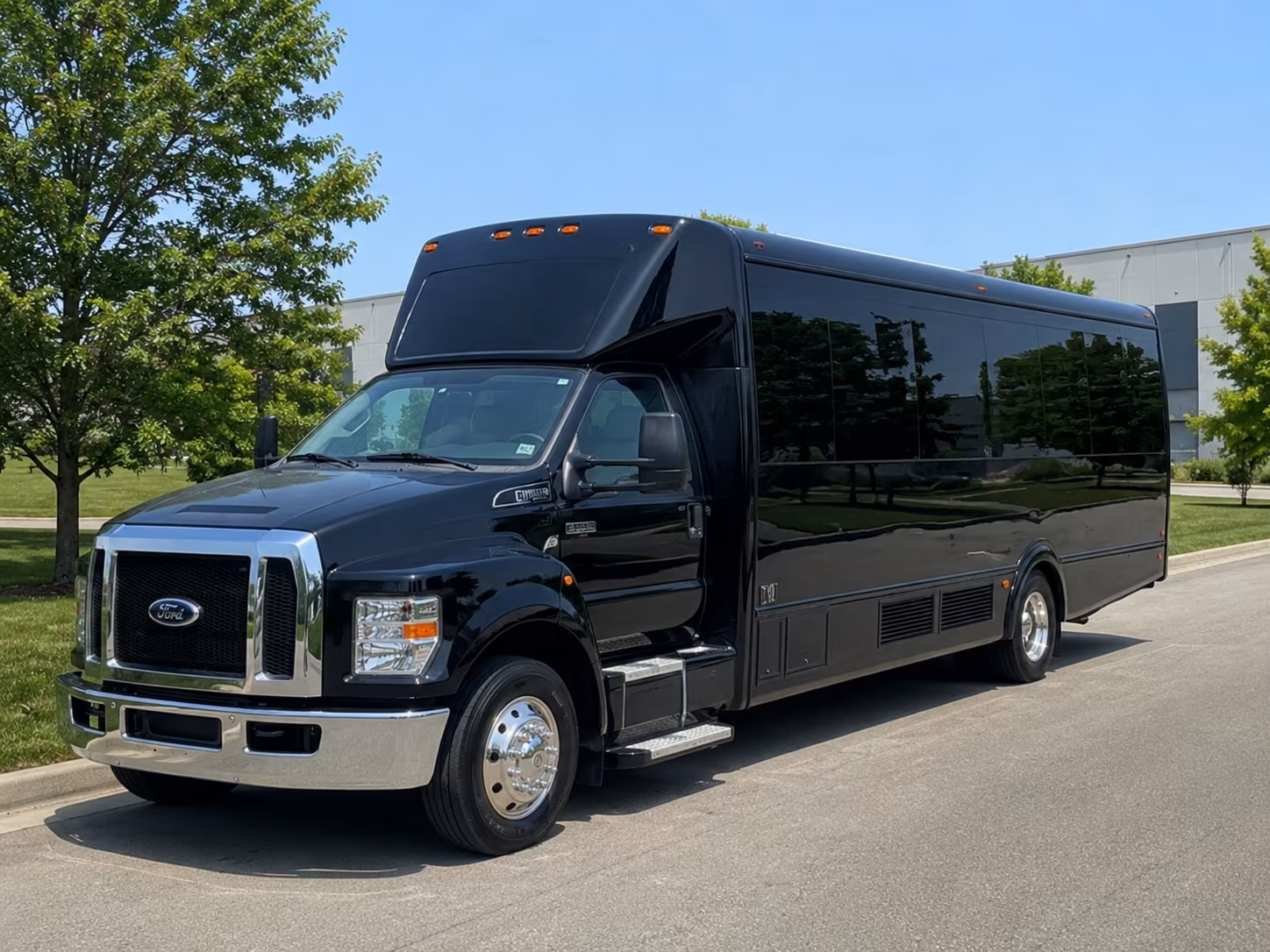 denton concert party bus rental