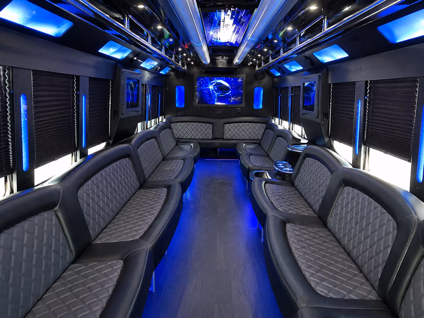 denton corporate party bus rental