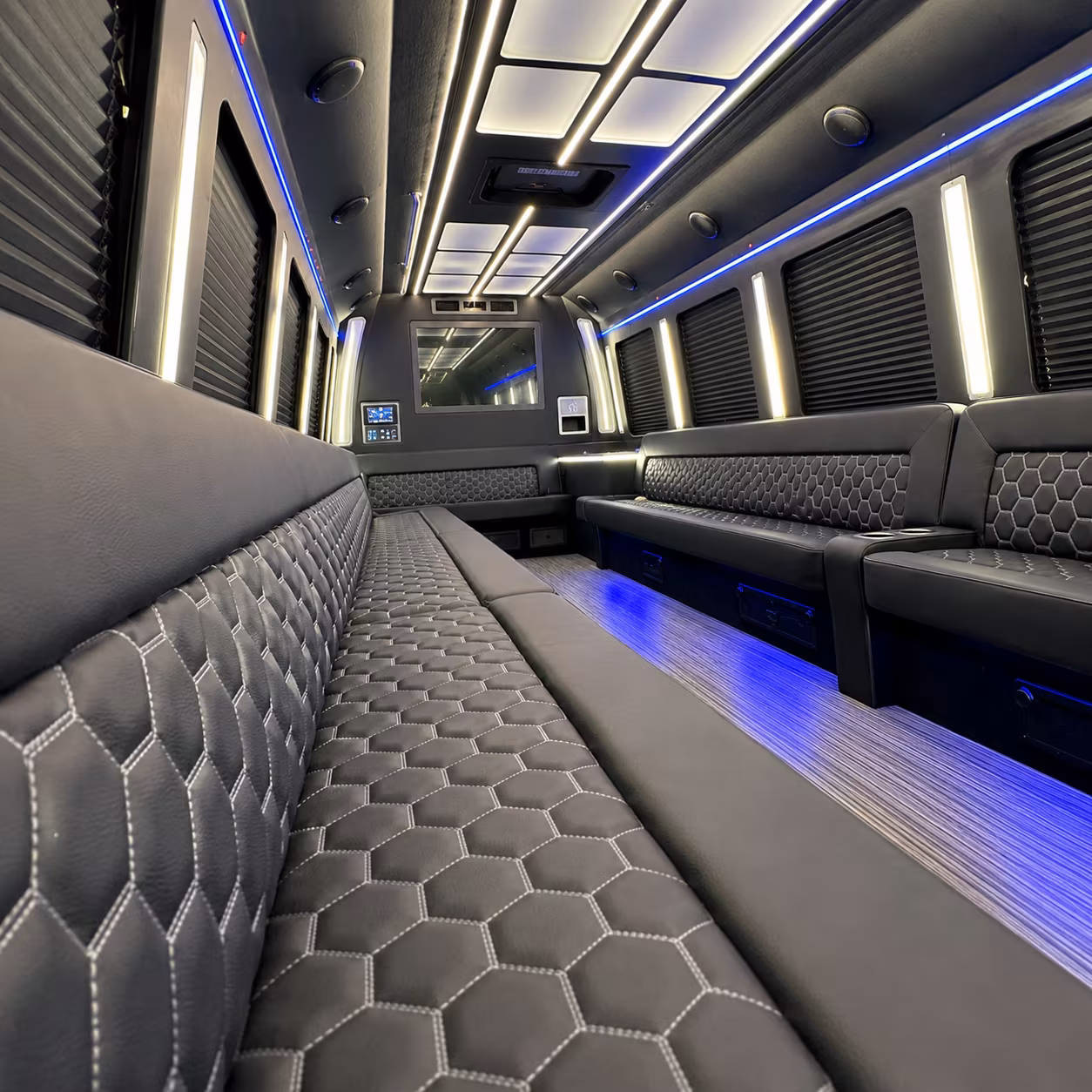 denton dentons live music party bus rental