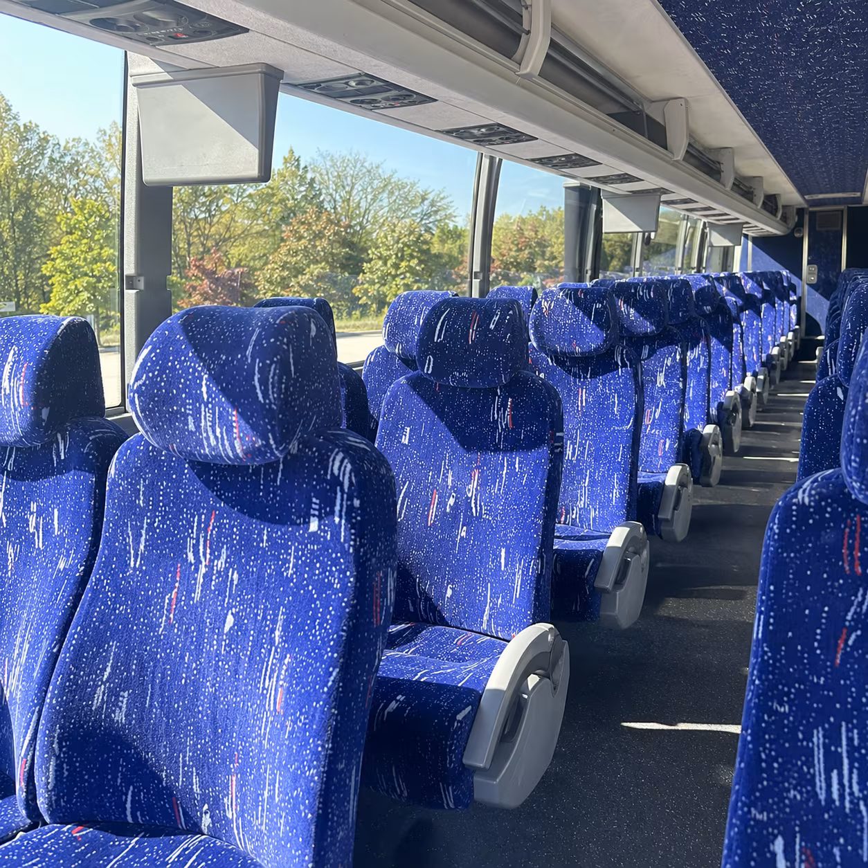denton field trip charter bus rental