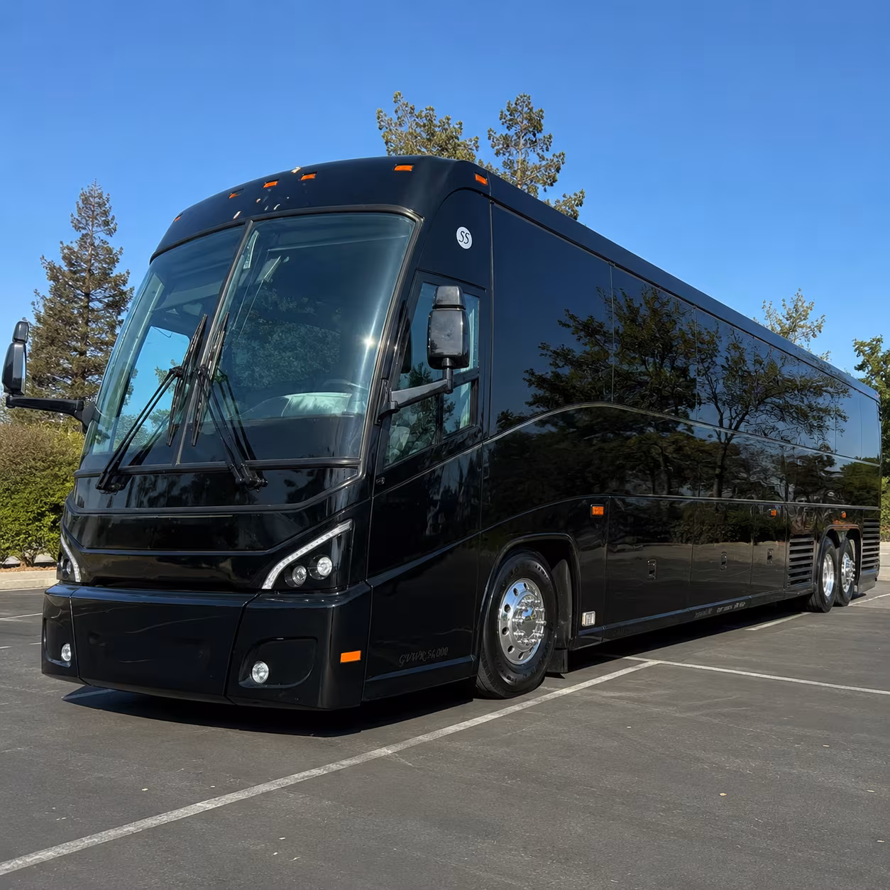 denton private event charter bus rental