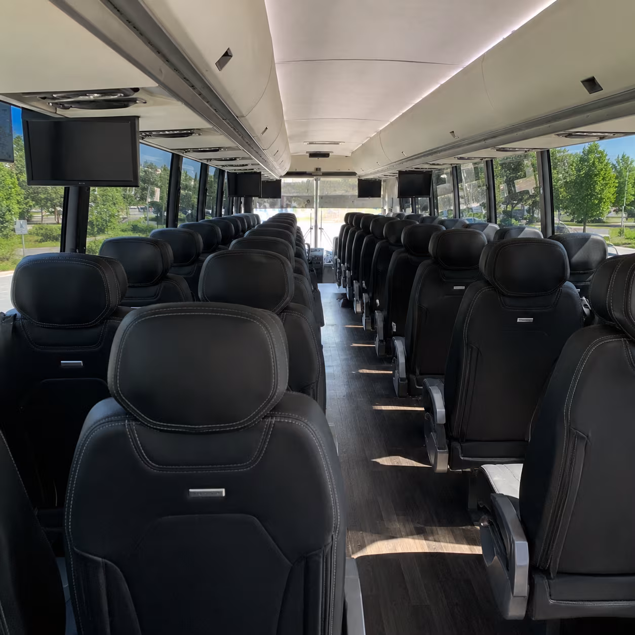 denton religious group charter bus rental