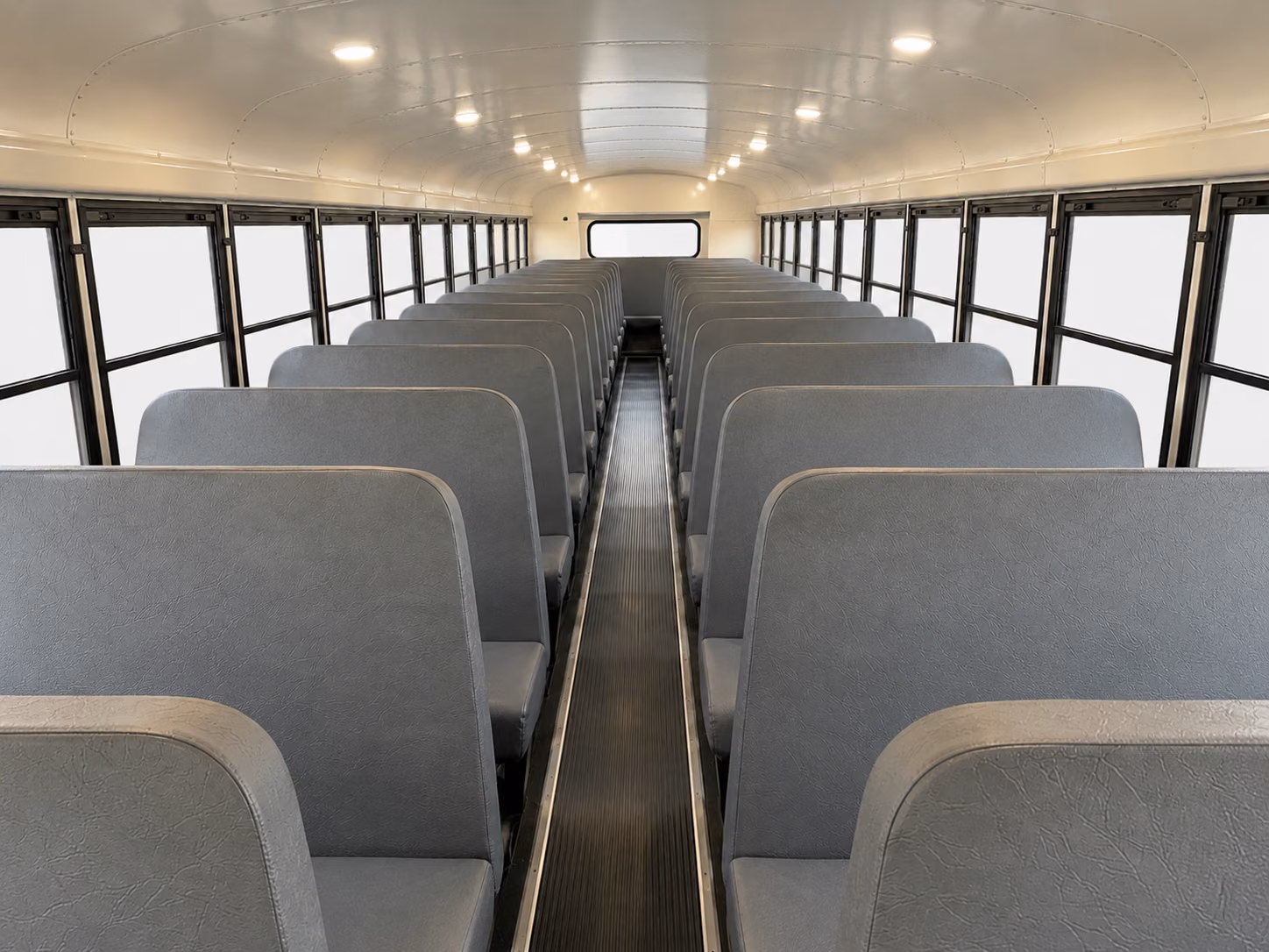 denton school bus interior
