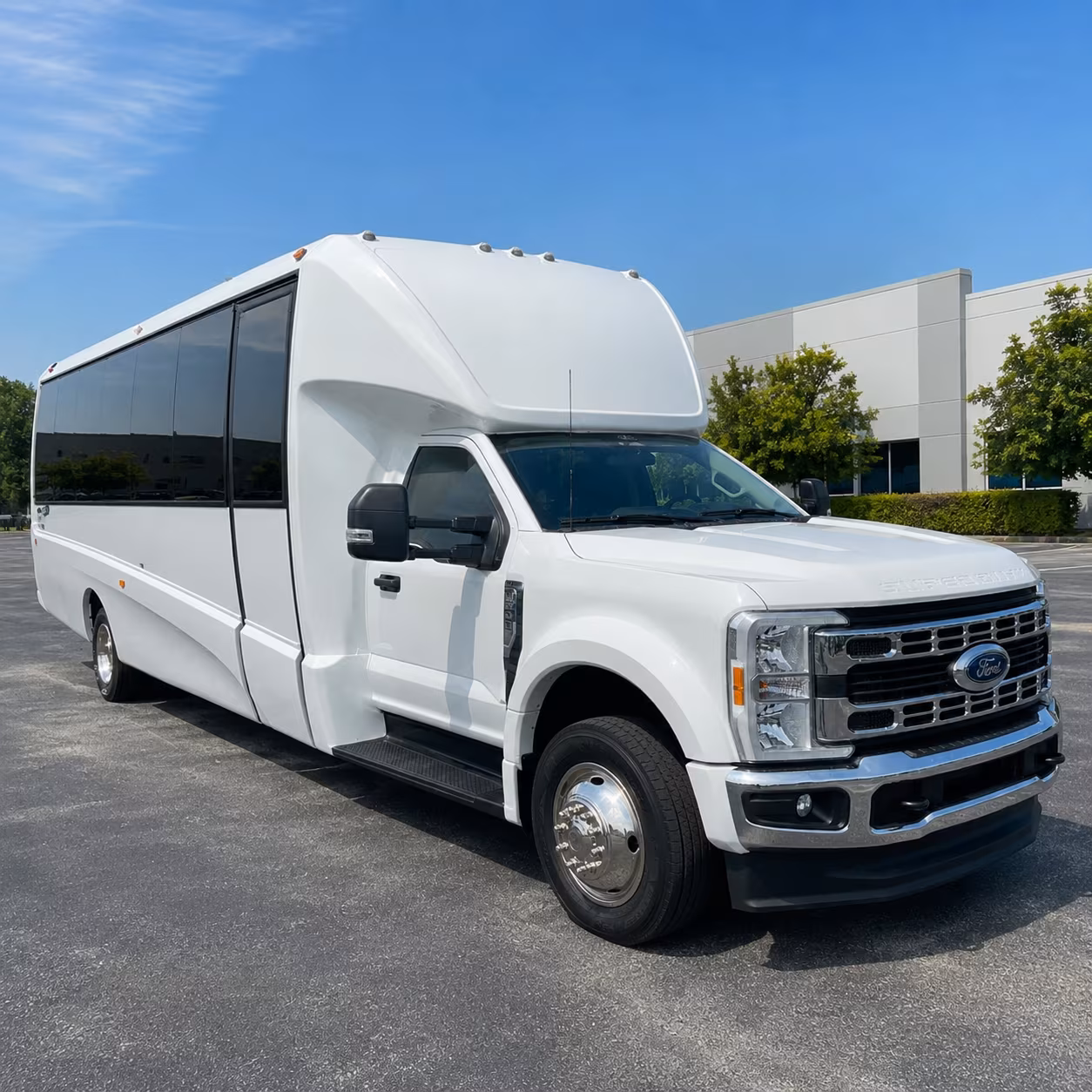 denton sporting event transportation onboard seating