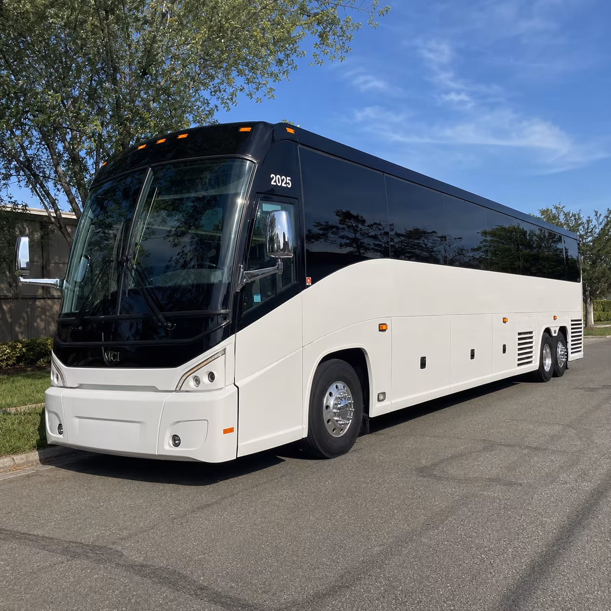 denton wedding charter bus rental