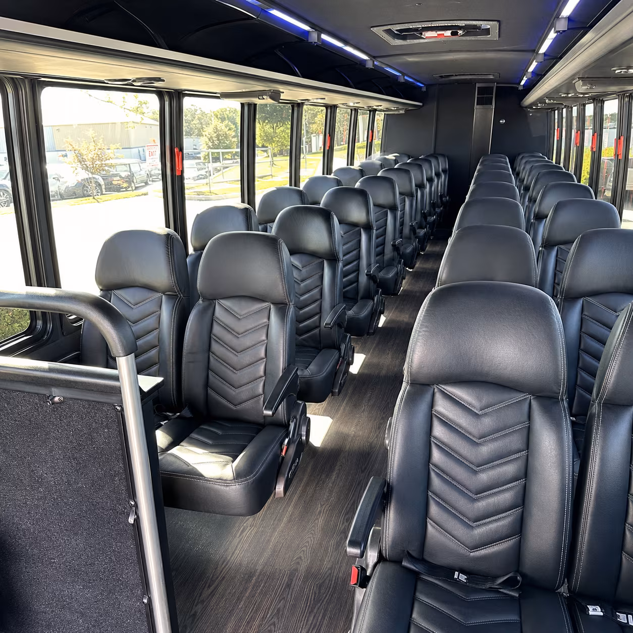 minibus rentals for denton rehearsal dinners and wedding weekend events