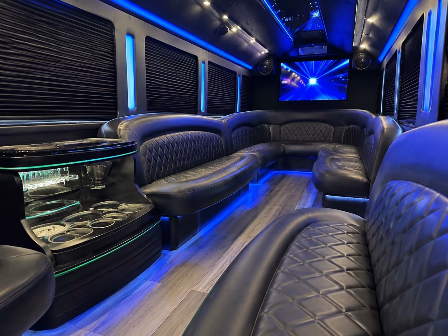 party buses for denton wedding parties and bachelorette groups